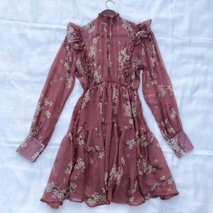 Floral Ruffle Dress