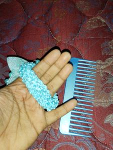 COMBO OFFER of no tangle Comb With Korean Hairband