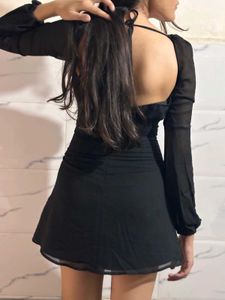 black dress