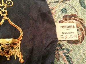 Vintage Silk Scraf By Renoma
