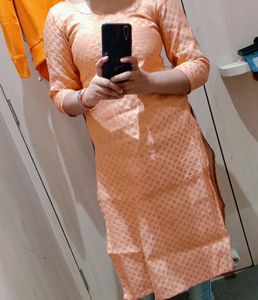 Chanderi Silk Kurti