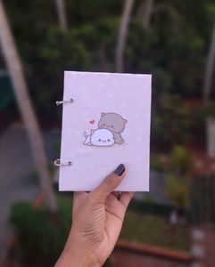 Cute Pink Mini Diary