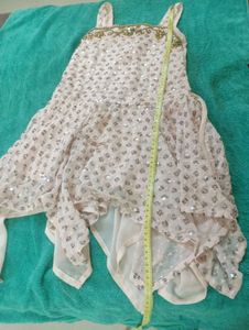 Peach Color Dress For Girl