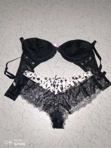 Polka Dot Lingerie Set
