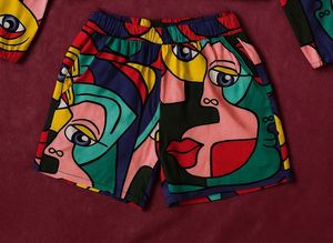Abstract Face Print Coord Set
