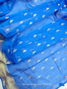 Blue 💙 Saree