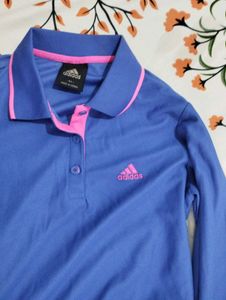Adidas Long Sleeve Polo Shirt