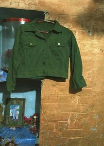 Beautiful Totally New Crop Dark Color Jacket