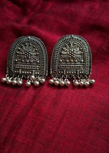 oxidized earrings