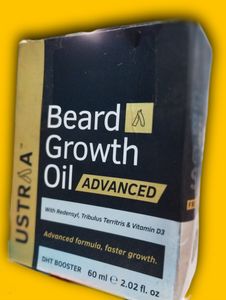 Ustraa Beard Oil With Dht Booster Nourishes And Helps To Grow Amazing Beard🧔‍♂️