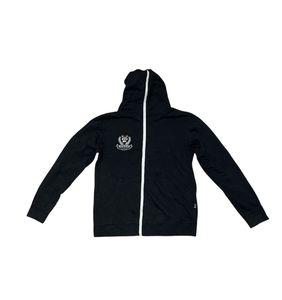 Black Zip-Up Hoodie