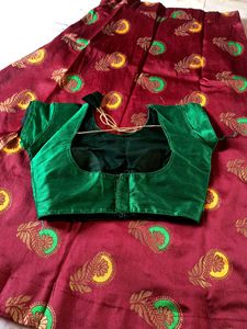 Elegant Art Silk Lehenga Choli Set Without Dupatta