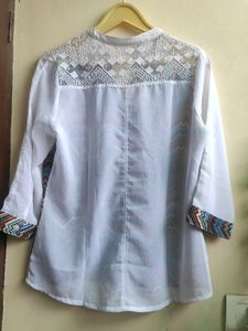 Pretty Multi Shade Shirt For Women