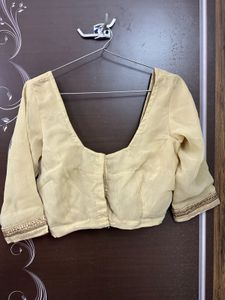 Golden Ready-Made Blouse