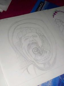 Spiral Figure Of  a Man