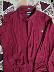 purple Long Sleeve Shirt