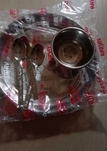 Stainless Steel Dinner Set