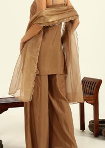 Brown Kurta Set