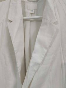 H&amp;M White Blazer