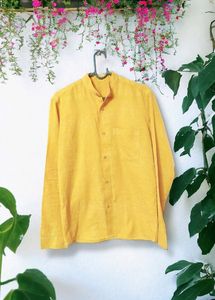 Yellow Shirt - Ethnic Colour For Haldi Functions