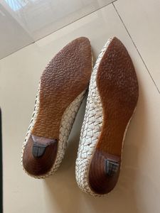 Eviie Woven Pointed Toe Flats