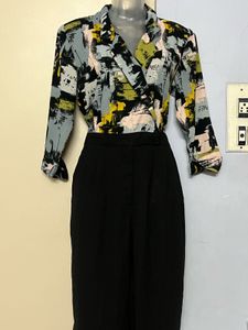 Pintrest Designer Chic Printed Jumpsuit