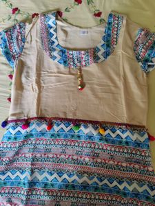 Unused A Line Ladies Kurta/Dress