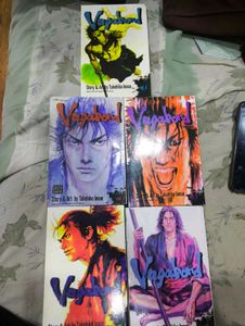 Vagabond Manga Volumes 1, 2, 4,5,6