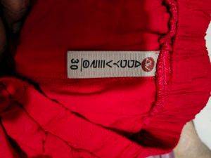 Red Skorts