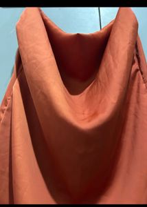 Orange Slip Dress