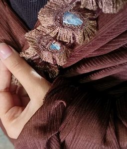 Readymade Brown Saree