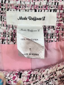 Korean Tweed Mini Skirt
