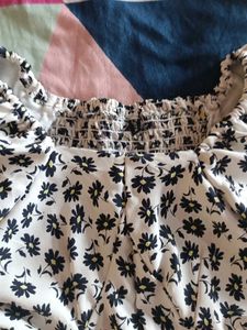 Floral Print Crop Top