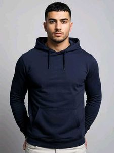 Adro Navy Blue Men's Hoodie