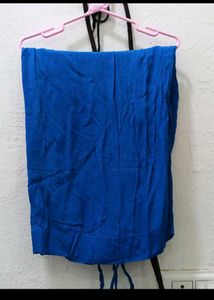 Blue Plazo Set