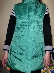 half Green Jacket For Women