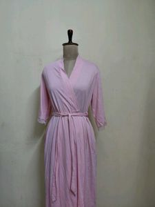 SOFT PINK BATHROBE
