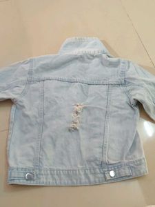 Distressed Denim Jacket