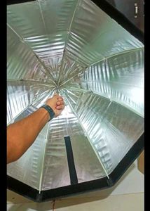 soft box with holder