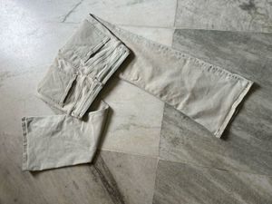 Flare Leg Jeans - Faded Blue