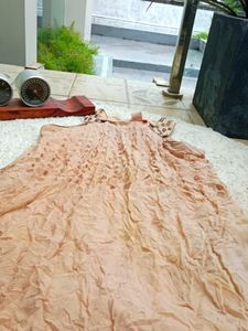 Blush Laser Cut Sleeveless Dress