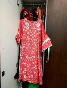 Rangriti Floral Print Kurta