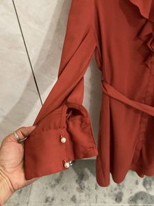 Annabelle By Pantaloons Chic  Dress With Belt