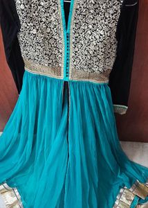 Anarkali kurta And Pant Set