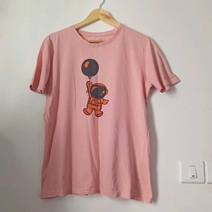 Pink Astronaut T-Shirt