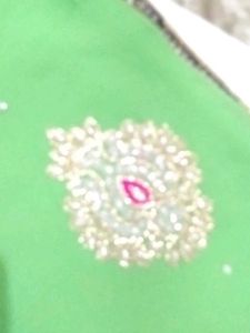 Heavy Embroidery Saree