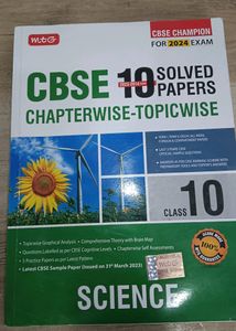 Topicwise Solved Papers For Class 10