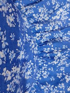 Floral Blue Dress