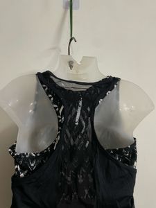 Gym Top With Sports Bra