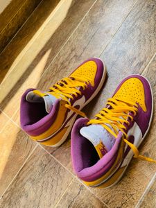 Nike Air Jordan 1 UK 9 Retro HighOG lakers edition